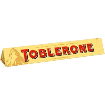 Toblerone Milk Chocolate of 20 - Ideal Gift for Anyone