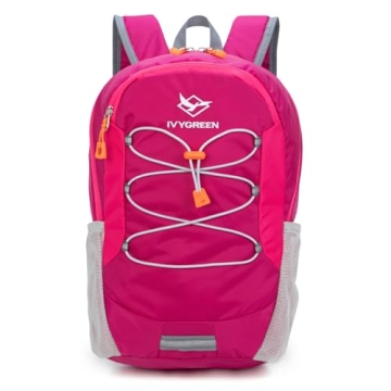 IVYGREEN Little Kids Hiking Backpack - Durable Small Daypack for Adventures