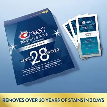 Crest 3D Whitestrips Flexfit Teeth Whitening Strips