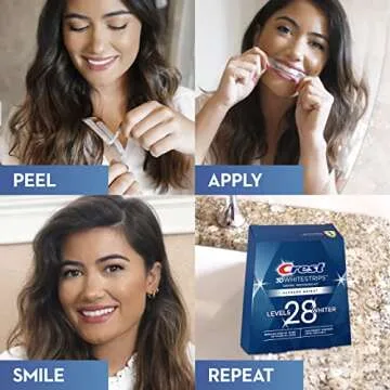 Crest 3D Whitestrips Flexfit Teeth Whitening Strips