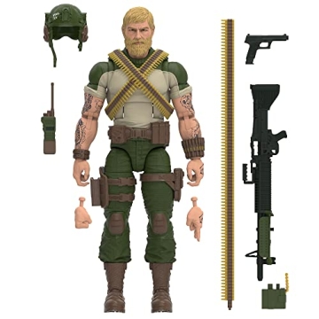 G.I. Joe Classified Series Craig “Rock ‘N Roll” McConnel, Collectible Action Figures,71, 6-inc...