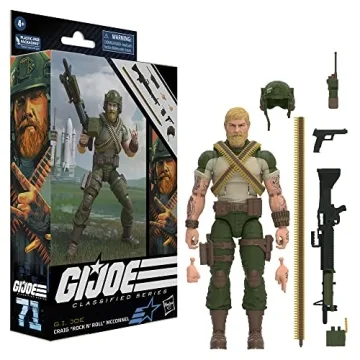 G.I. Joe Rock ‘N Roll Action Figure with Accessories for Collectors