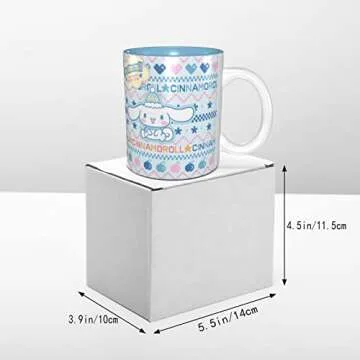 Mugs 14 Oz Coffee Mug , Ceramic Mugs With Large Handle For Coffee Tea Cocoa, Dishwasher Safe, Chip-Free, Lead-Free, Ideal For Morning Coffee