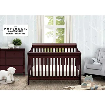 Delta Children Canton 4-in-1 Convertible Crib - Stylish & Safe