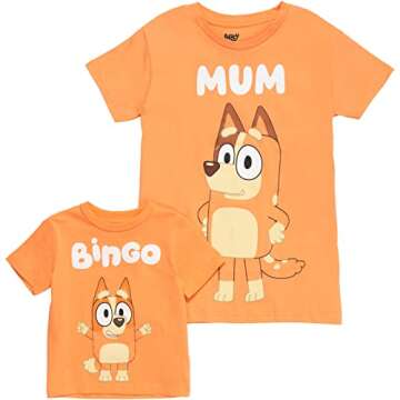 Bluey Matching Family T-Shirt Toddler to Adult Sizes (2T - 3XL)