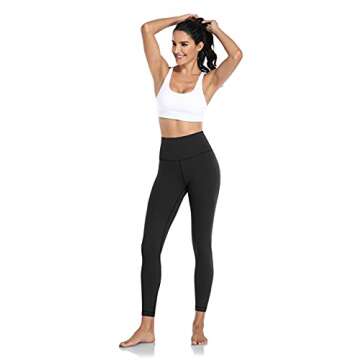HeyNuts Hawthorn High Waisted Yoga Leggings - Buttery Soft Fitness