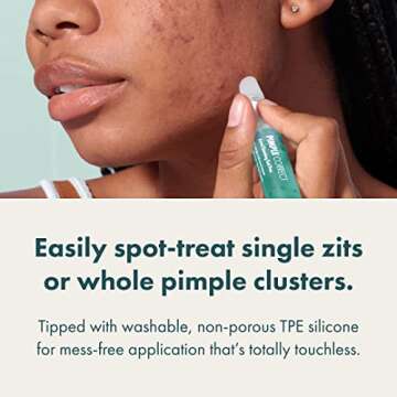 Hero Cosmetics Pimple Correct Acne Clearing Gel Pen - Maximum Strength 2% Salicylic Acid, Non-Drying Formula for Early Stage and Emerging Pimples (1 Count)