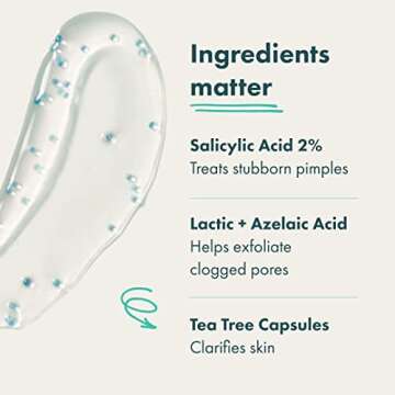 Hero Cosmetics Pimple Correct Acne Clearing Gel Pen - Maximum Strength 2% Salicylic Acid, Non-Drying Formula for Early Stage and Emerging Pimples (1 Count)