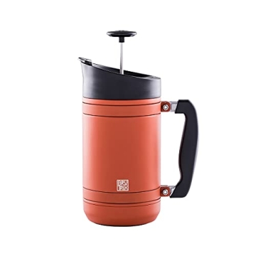 BruTrek BaseCamp Coffee Press - Insulated, Durable & No Spill