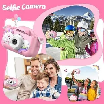 Goopow Kids Selfie Camera for Ages 3-9 - Fun & Durable Gift