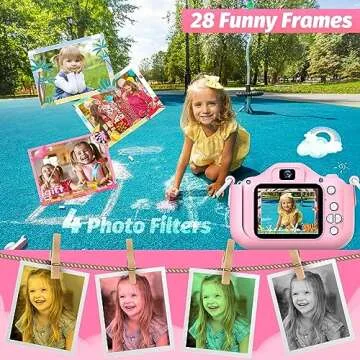 Goopow Kids Selfie Camera for Ages 3-9 - Fun & Durable Gift