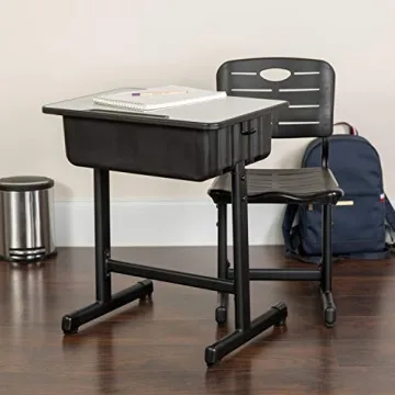 Flash Furniture Adjustable Student Desk and Chair Set
