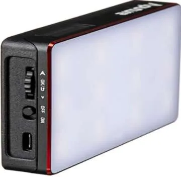 Aputure Amaran MC RGBWW LED On Camera Light Portable Photography Light TLCI/CRI 96+ RGB 0-360 Full Color 3200-6500K Adjustable 0-100% Stepless Dimming with Magnet Adsorption Function,Wireless Charging