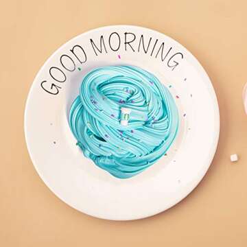 WUHUANIU Scented Slime Kit with 3 Pack Butter Slime,Pink Watermelon,White Ice Cream and Ocean Coffee for Girls and Boys,Super Soft and Non Sticky DIY Surprise Slime(3x100ml)