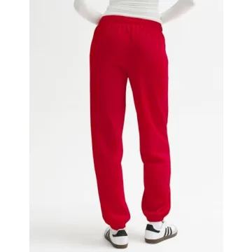 PUMIEY High Waisted Womens Sweatpants for Casual Style