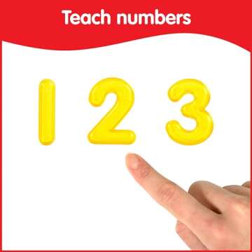 Explore Colorful Learning with Transparent Numbers Set