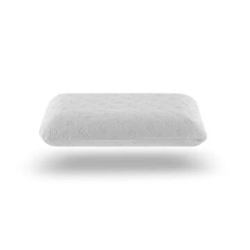 Tuft & Needle Premium Pillow, Standard Size with T&N Adaptive Foam, Sleeps Cooler & More Supportive Than Memory Foam Pillows, CertiPUR-US and Greenguard Gold Certified, 3-Year True Warranty,White