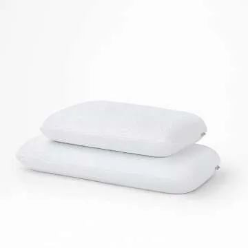 Tuft & Needle Premium Pillow, Standard Size with T&N Adaptive Foam, Sleeps Cooler & More Supportive Than Memory Foam Pillows, CertiPUR-US and Greenguard Gold Certified, 3-Year True Warranty,White