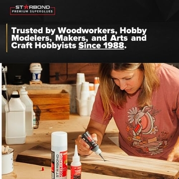 Starbond Premium CA Glue for Woodworking and DIY