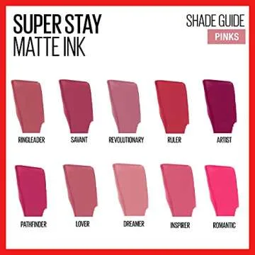Long Lasting Maybelline Super Stay Matte Ink Liquid Lipstick