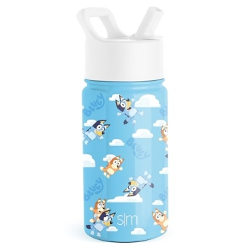 Bluey Kids Water Bottle - 14oz Insulated Cup
