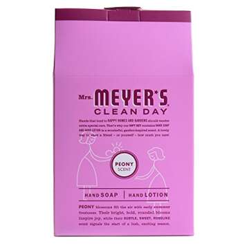 Mrs. Meyer's Clean Day Peony Hand Soap & Lotion Gift Set