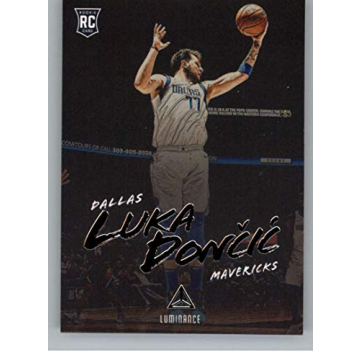 2018-19 Chronicles Luminance Basketball #166 Luka Doncic Dallas Mavericks Official NBA Trading Card ...