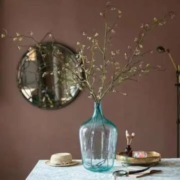 Rustic Reach Weigela Flower Artificial Stems | Fake Twigs & Branches for Vase Decoration | Fall Indoor Home Office Decor | 63" Tall, White