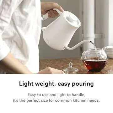 BALMUDA Electric Gooseneck Kettle - Perfect for Tea and Coffee