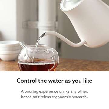 BALMUDA Electric Gooseneck Kettle - Perfect for Tea and Coffee