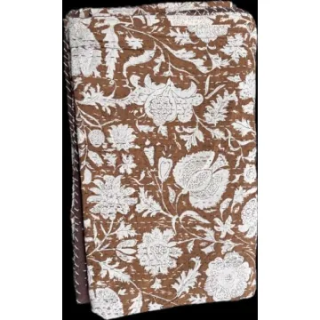 Hippie Floral Handmade Kantha Quilt - Vintage Throw Blanket