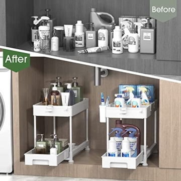 SPACEKEEPER Multi-purpose Under Sink Organizer for Every Home
