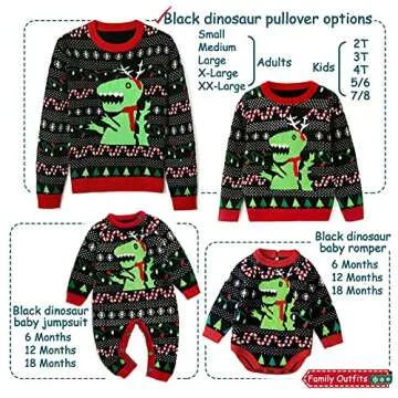 Simplee kids Ugly Christmas Round Neck Sweater Family Matching Outfits for Holiday Party Knitted Pul...