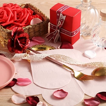 Valentine's Day Heart Napkins - Perfect for Celebrations