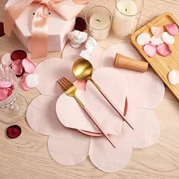 Valentine's Day Heart Napkins - Perfect for Celebrations