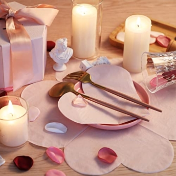 Valentine's Day Heart Napkins - Perfect for Celebrations