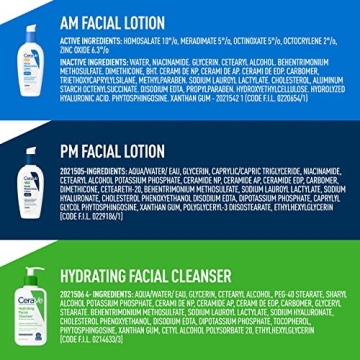 CeraVe AM PM Moisturizer & Hydrating Cleanser Set