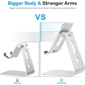 OMOTON Adjustable Tablet Stand for iPad Pro Air Mini Stability