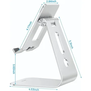OMOTON Adjustable Tablet Stand for iPad Pro Air Mini Stability