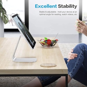 OMOTON Adjustable Tablet Stand for iPad Pro Air Mini Stability