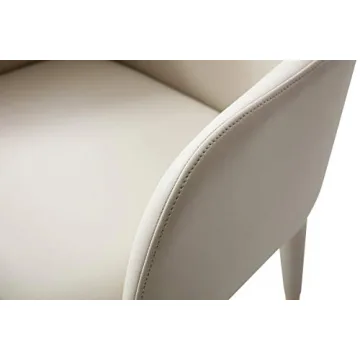 Modern Bonded Leather Dining Arm Chair - Antero Collection