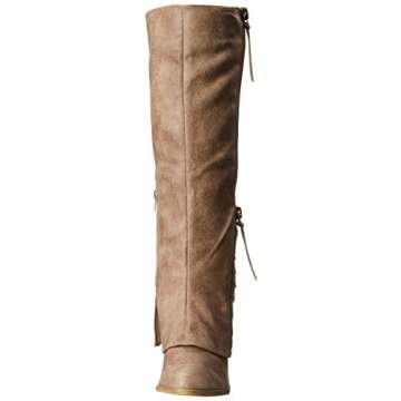 Not Rated Women's Sassy Classy Riding Boot - Breathable Comfort with Chic Style