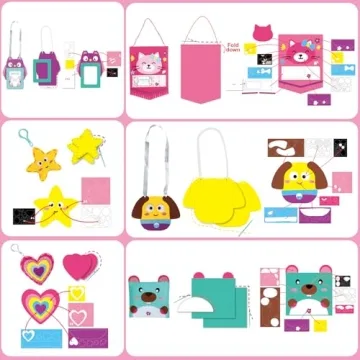 JZSIJ Kids Sewing Kit - Fun DIY Projects for Ages 5-12