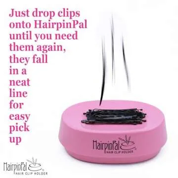 HairpinPal Magnetic Bobby Pin Holder for Effortless Organization