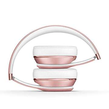 Beats Solo3 Wireless Headphones - Rose Gold (Latest Model) - MX442LLA (Renewed)