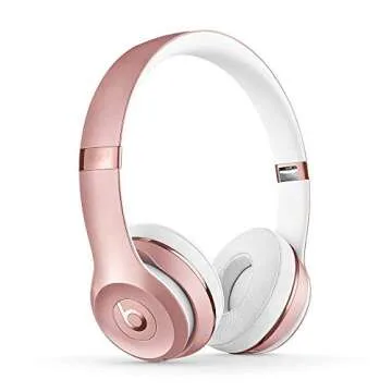 Beats Solo3 Wireless Headphones - Rose Gold (Latest Model) - MX442LLA (Renewed)