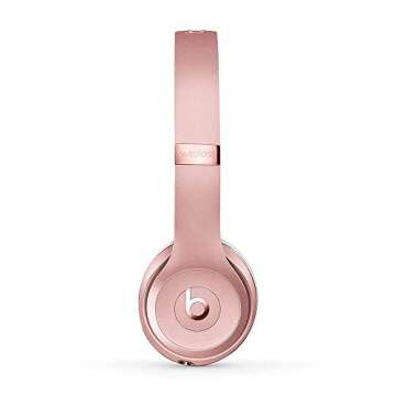 Beats Solo3 Wireless Headphones - Rose Gold (Latest Model) - MX442LLA (Renewed)