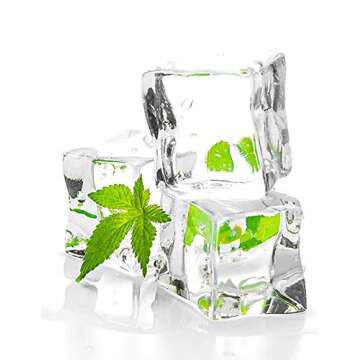 DomeStar Clear Fake Ice Cubes for Event Decorations