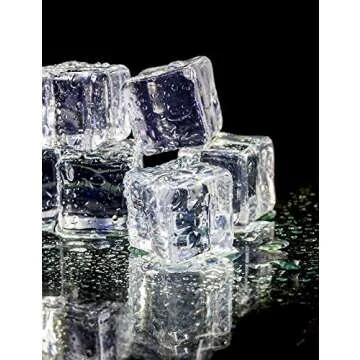 DomeStar Clear Fake Ice Cubes for Event Decorations