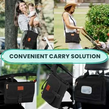 Portable Changing Pad for Newborns - Waterproof & Foldable